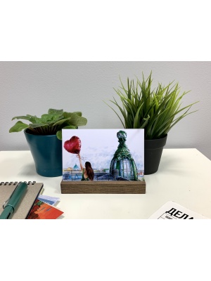 Подставка под открытки и фотографии (горизонтальная)