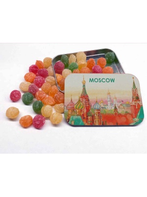 Монпансье в металлической баночке Москва, Кремль