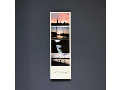 Книжная закладка "Фотоколлаж. Рыбак"