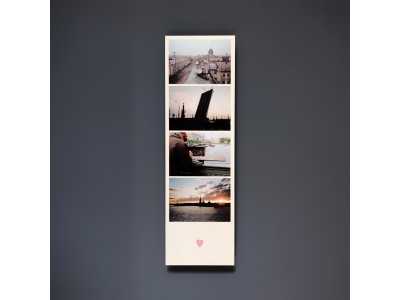 Книжная закладка "Фотоколлаж. Троицкий мост"