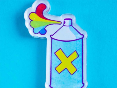 Брошь Баллончик, MARKOV.DESIGN