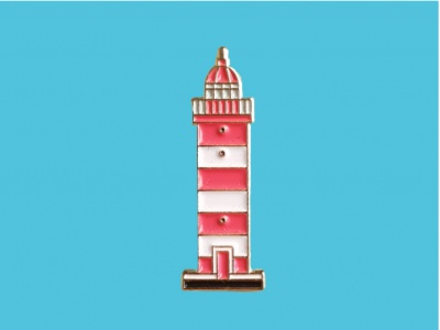 Значок эмалированный «Маяк Гогландский Северный»