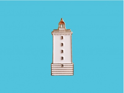 Значок эмалированный «Маяк Толбухин»