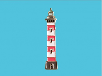 Значок эмалированный «Шепелевский маяк»