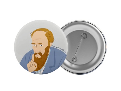 Значок «Достоевский»