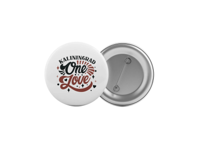 Значок «Kaliningrad One love»