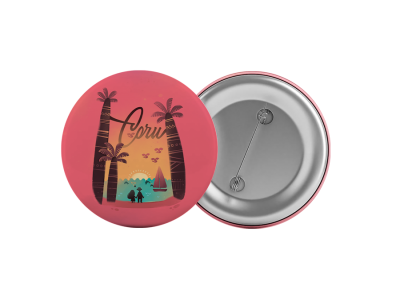 Значок «Сочи, закат над морем»