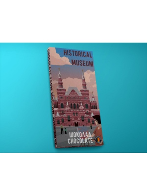 Шоколад молочный «Исторический музей. Поп-арт», 100гр