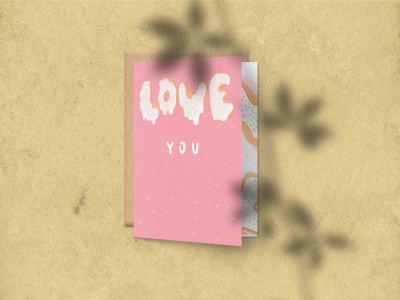 Открытка поздравительная «Love»