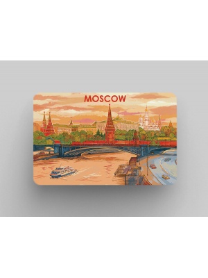 Магнит на холодильник «Вид на Кремль и мост»