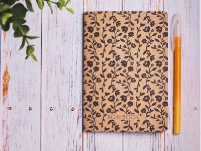 Блокнот а6 «Ботаника 7», крафт обложка, 24л