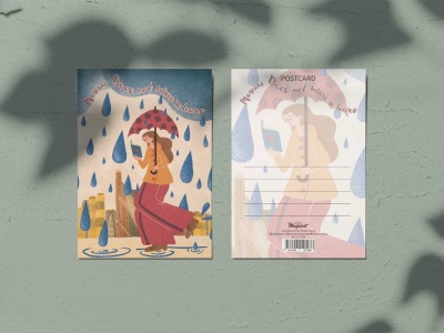 Почтовая открытка «Москва слезам не верит»