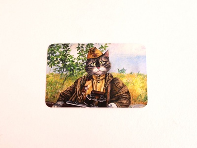 Почтовая открытка «Идеальный разведчик», Александр Завалий