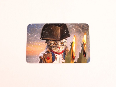 Почтовая открытка «Серый корсиканец», Александр Завалий