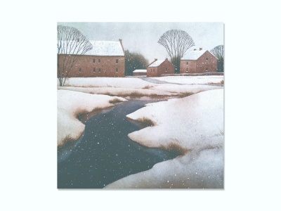 Открытка Английская деревня