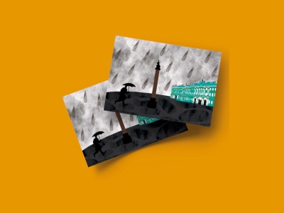 Почтовая открытка "Дворцовая"