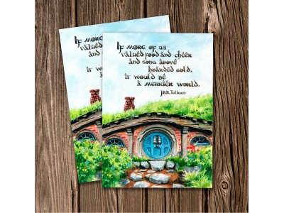 Почтовая открытка «Шир»