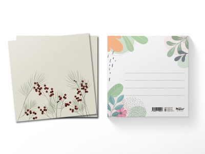 Открытка квадратная Илекс