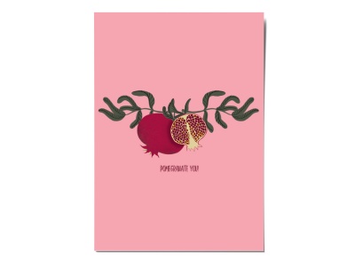 Открытка «Гранат» , Вика Булкова