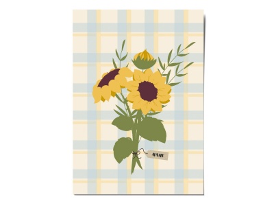 Открытка «Букет маме», Вика Булкова