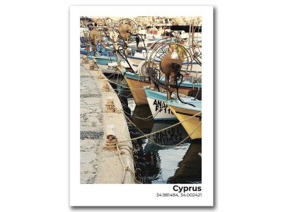 Открытка Остров Кипр