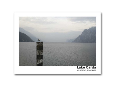 Открытка Озеро Гарда