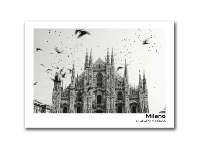 Открытка Миланский собор