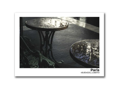 Открытка Париж