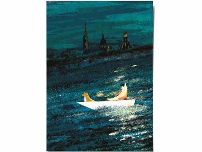 Открытка Дарья Ноксо «Лунный свет»