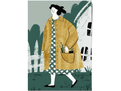 Открытка Дарья Ноксо «Весенняя прогулка»