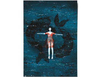 Открытка Дарья Ноксо «В воде»