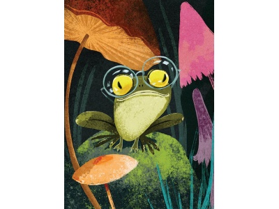 Открытка Дарья Ноксо «Лягушка»