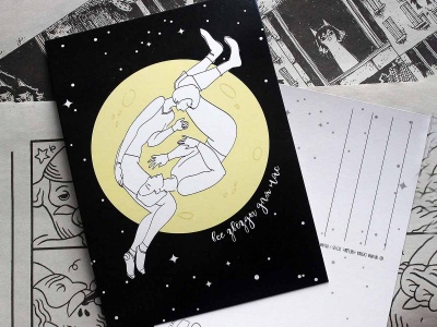 Почтовая открытка "Все звезды для нас"