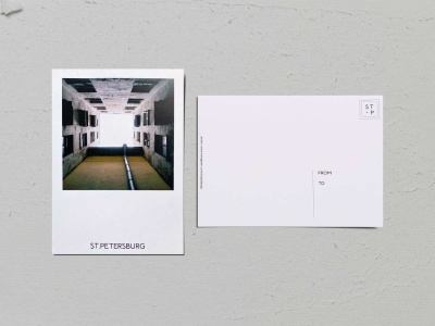 Почтовая открытка фото «Двор колодец в Тучковом переулке», Валерия Кузнецова