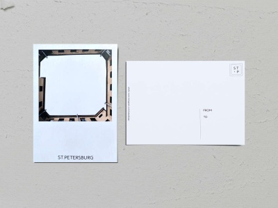 Почтовая открытка фото «Двор-колодец на Каменноостровском, 44Б», Валерия Кузнецова