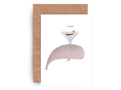 Почтовая открытка «Счастье»