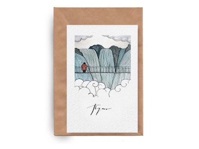 Почтовая открытка «Путь»