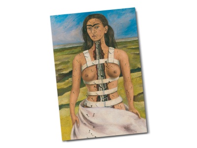 Почтовая открытка «Сломанная колонна», Фрида Кало