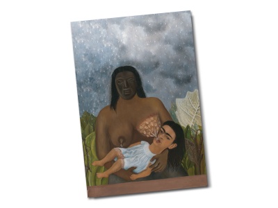 Почтовая открытка «Моя кормилица и Я», Фрида Кало