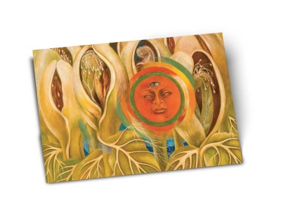 Почтовая открытка «Солнце и жизнь», Фрида Кало