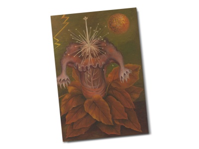 Почтовая открытка «Цветок жизни», Фрида Кало