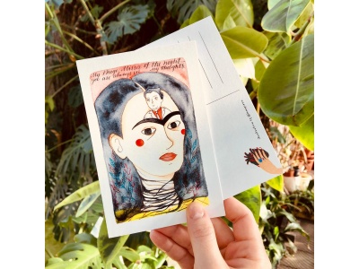 Почтовая открытка «Фрида и Диего», Елена Пирус