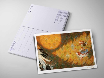 Почтовая открытка «Красная шапочка», Антон Ломаев