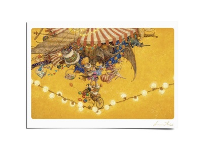 Почтовая открытка по мотивам сказки «Бом-Бом-Бом», Антон Ломаев