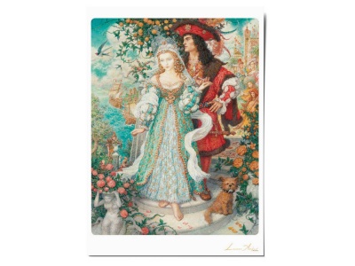 Почтовая открытка по мотивам сказки «Русалочка», Антон Ломаев