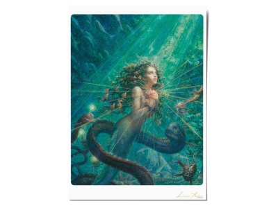 Почтовая открытка по мотивам сказки «Русалочка», Антон Ломаев