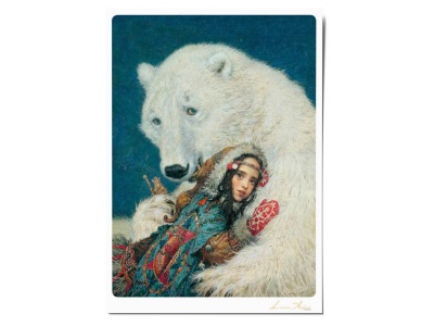 Почтовая открытка по мотивам сказки «Восток», Антон Ломаев