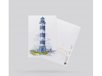 Почтовая открытка «Маяк Холмск» (о. Сахалин)