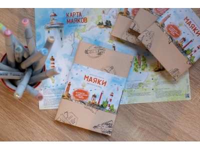 Набор открыток «маяки Финского залива 2»