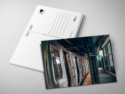 Почтовая открытка «Subway»